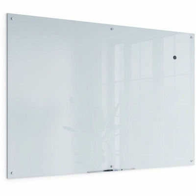 U Magnetic Glass Frameless Dry-Erase Board, UBR2301U0001