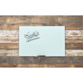 U Floating Non-Magnetic Glass Frameless Dry-Erase Board, UBR2779U0001