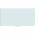 U Floating Non-Magnetic Glass Frameless Dry-Erase Board, UBR2779U0001