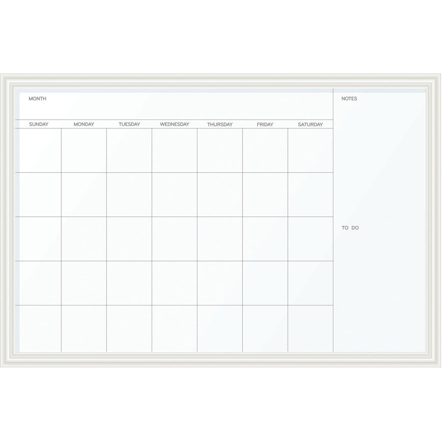 U Brands Magnetic Dry Erase Calendar, Easy to Clean, UBR2075U0001