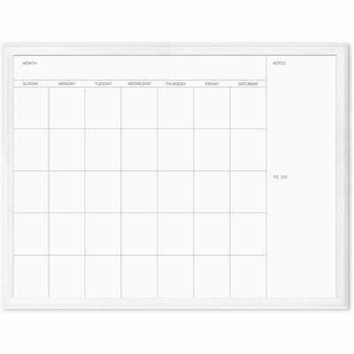 U Magnetic Dry-Erase Monthly Calendar Board, UBR2918U0001