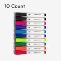 U Dry-Erase Markers, 10 / Pack, UBR504U0624