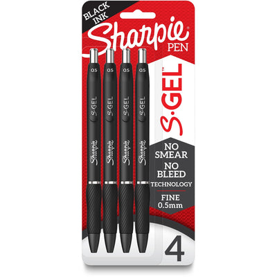 Newell Sharpie S-Gel Pens, 4 / Pack, SAN2096140