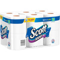 Kimberly-Clark Scott 1000 1-ply 12Roll Bath Tissue, White, 1 Pack, KCC10060