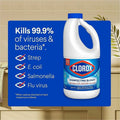 The Clorox Company Clorox Disinfecting Bleach, White, 6 / Carton, CLO32260CT