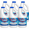The Clorox Company Clorox Disinfecting Bleach, White, 6 / Carton, CLO32260CT