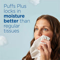 Puffs Plus Lotion Facial Tissue, White, 6 / Pack, PGC39383