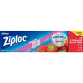 S. C. Johnson & Son Ziploc Gallon Storage Slider Bags, Blue, 68 / Box, SJN316489