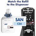 Gojo PURELL Hand Sanitizer Foam Refill, Clear, GOJ519204