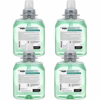 Gojo FMX-12 Refill Green Certified Hair/Body Wash, 4 / Carton, GOJ516304CT