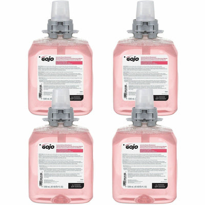 Gojo FMX-12 Refill Cranberry Luxury Foam Handwash, Amber, 4 / Carton, GOJ516104CT