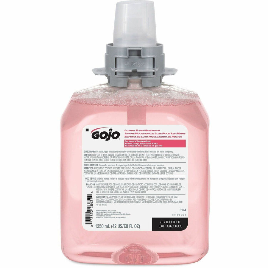 Gojo® FMX-12 Refill Cranberry Luxury Foam Handwash, Amber, Bio-based, GOJ516104