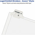 Avery Standard Collated Legal Dividers, White, 8.50" Width x 11" Length, 1 Set, AVE01338