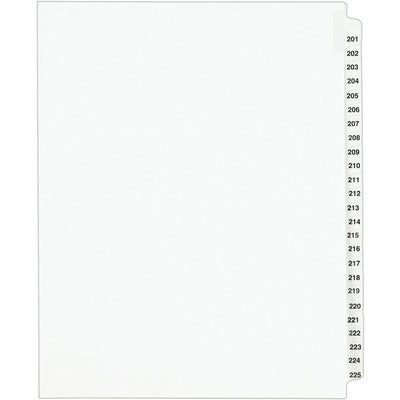 Avery Standard Collated Legal Dividers, White, 8.50" Width x 11" Length, 1 Set, AVE01338