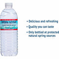 CG Roxane Crystal Geyser Natural Alpine Spring Water, Clear, 16.90 fl oz, CGW35001