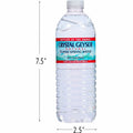 CG Roxane Crystal Geyser Natural Alpine Spring Water, Clear, 16.90 fl oz, CGW35001