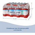 CG Roxane Crystal Geyser Natural Alpine Spring Water, Clear, 16.90 fl oz, CGW35001