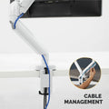 Fellowes Platinum Mounting Arm for Monitor - White, FEL8056201
