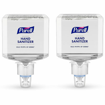 Gojo PURELL Advanced Hand Sanitizer Foam Refill, Clear, 2 / Carton, GOJ645302