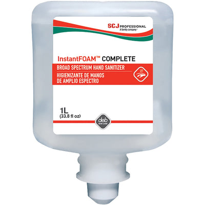 S. C. Johnson & Son SC Johnson Hand Sanitizer Foam Refill, Clear, 6 / Carton, SJNIFC1L