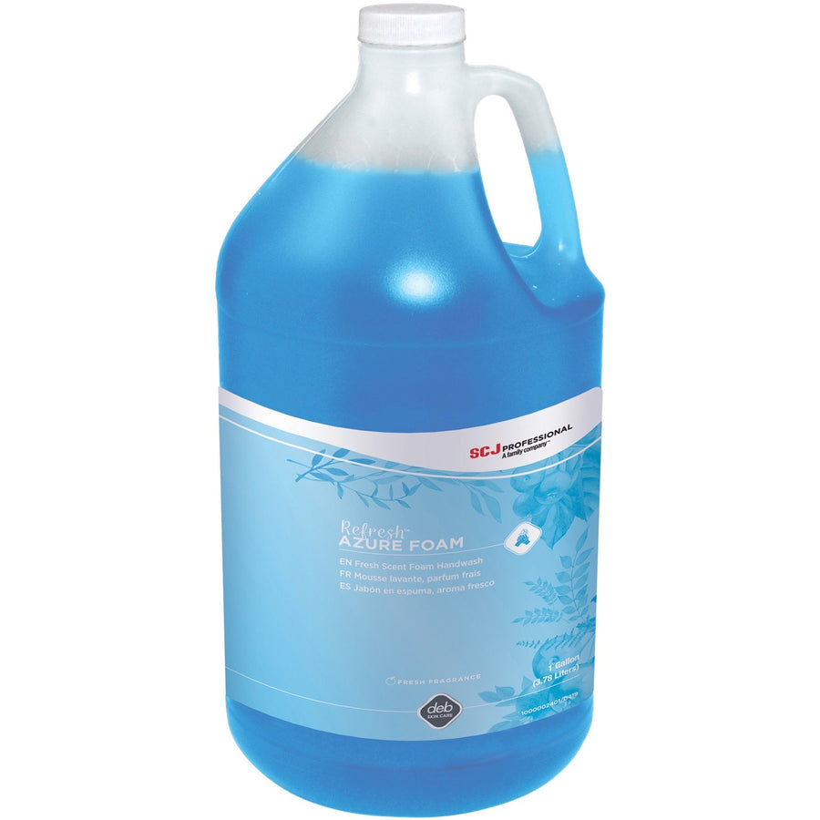 SC Johnson Fresh Apple Refill Foam Hand Soap, Blue, Non-drying, SJN51105