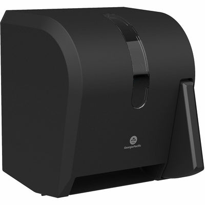 Georgia Pacific . Georgia-Pacific Push Paddle Paper Towel Dispenser, Black, 1 Carton, GPC54338A