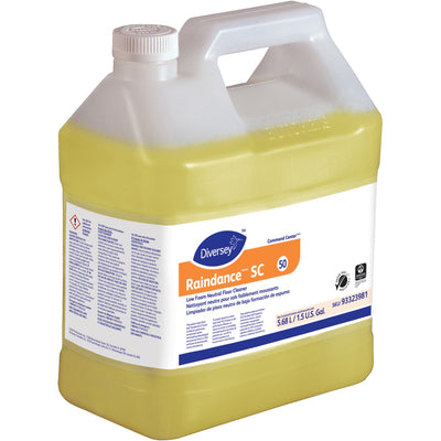 Diversey Raindance Neutral Floor Cleaner #50, Yellow, 2 / Carton, DVO93323981