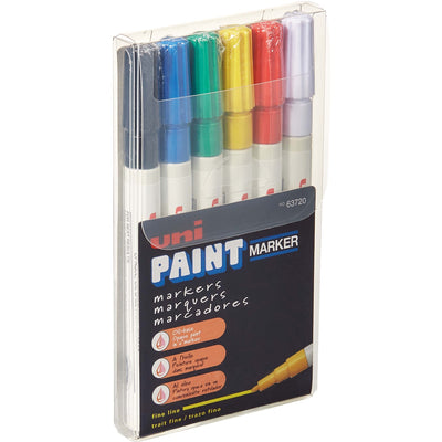 uni-ball uniball™ uni-Paint PX-21 Oil-Based Paint Marker, 6 / Set, UBC63720