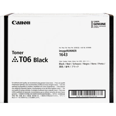Canon T06 Original Laser Toner Cartridge - Black -, CNMT06
