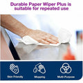 Essity Hygiene and Health AB TORK Paper Wiper Plus White W24, 8 / Carton, TRK192127
