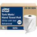 Essity Hygiene and Health AB TORK Hand Roll Towel, White, 6 / Carton, TRK290092A