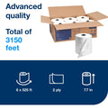 Essity Hygiene and Health AB TORK Hand Roll Towel, White, 6 / Carton, TRK290092A