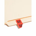 Smead ETYJ Color-Coded Year Labels, Red, 500 / Roll, SMD68322
