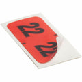 Smead ETYJ Color-Coded Year Labels, Red, 500 / Roll, SMD68322