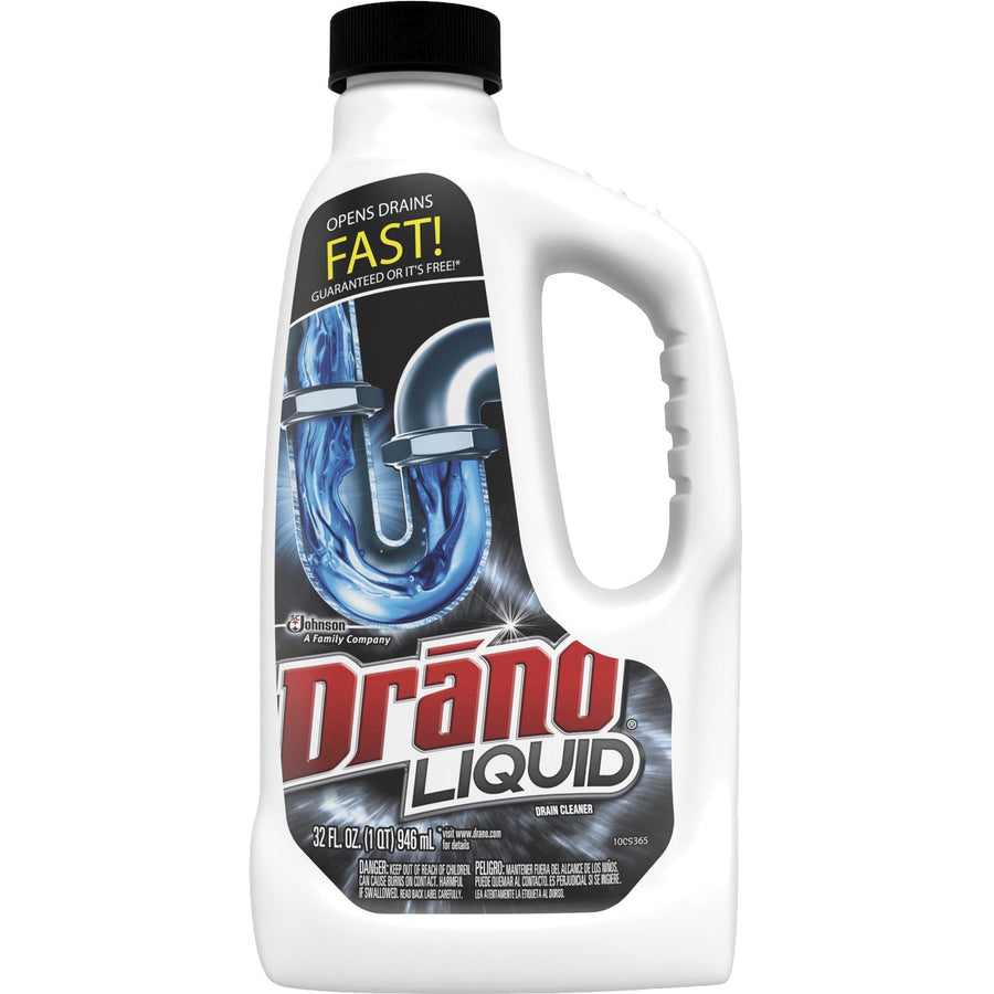 Drano Liquid Clog Remover, White, Anti-septic, SJN318593