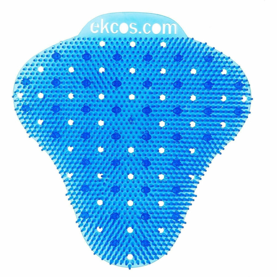 Diversey ekcoscreen Anti-splash Urinal Screen, 7.8" x 7.2", Blue, Resin, Recyclable, 12 / Carton, DVOEKS3B12