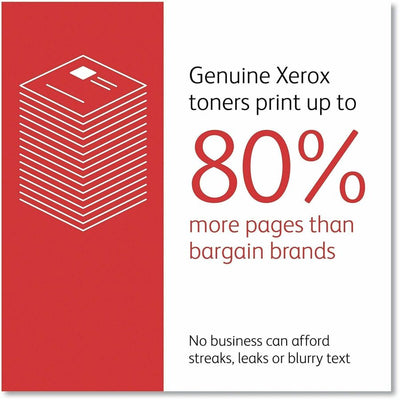 Xerox Original Laser Toner Cartridge - Black Pack, XER006R01746