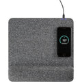 Allsop PowerTrack Plush Wireless Charging Mousepad - (32304), Gray, ASP32304