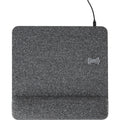 Allsop PowerTrack Plush Wireless Charging Mousepad - (32304), Gray, ASP32304