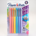 Newell Paper Mate Flair Medium Point Pens, 6 / Pack, PAP2097888