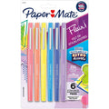 Newell Paper Mate Flair Medium Point Pens, 6 / Pack, PAP2097888