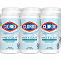 The Clorox Clorox Free & Clear Compostable All Purpose Cleaning Wipes, White, 6 / Carton, CLO32486CT