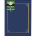 Geographics Letter Certificate Holder, Navy, 8 1/2" Width x 11" Length, 5 / Pack, GEO49017