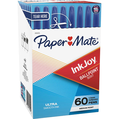 Newell Paper Mate InkJoy Ballpoint Pen, 60 / Box, PAP2014534