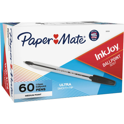 Newell Paper Mate InkJoy Ballpoint Pen, 60 / Box, PAP2013311