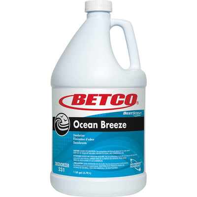 Betco Best Scent Ocean Breeze Deodorizer, Turquoise, BET2310400