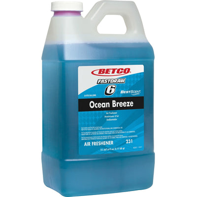 Betco Best Scent FastDraw 6 Ocean Breeze Deodorizer, 4EA/CT — view 1