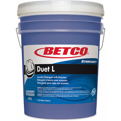 Betco Symplicity Duet L Laundry Detergent, Blue, /CT — view 1