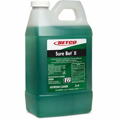 Betco Sure Bet II FastDraw 16 Foaming Disinfectant, Green, 4 / Carton — view 1