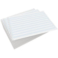 Domtar Continuous Paper, Multicolor, 14 7/8" x 11", 10 / Carton, DMR141207